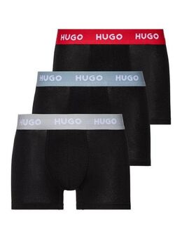HUGO Boxer BOXERBR TRIPLE (Packung, 3-St., 3er) mit elastischem Bund
