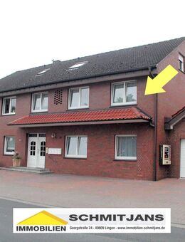 Wunderschöne, gemütliche 2-Zimmer-Wohnung mit Balkon in Lingen - Baccum - Lingen (Ems)