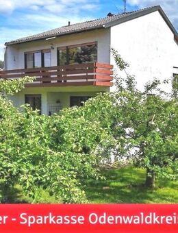 "Grüne Oase" mitten in Höchst, 1-2 Familienhaus mit tollem Garten - Höchst (Odenwald)