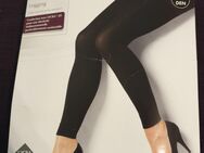 Lange schwarze Leggins 80 DEN - Größe 40 - München