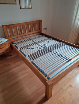 Bett Buche massiv 140x200 - Ulm