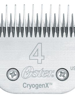 Scherköpfe für Schermaschinen von Oster - Scherkopf Nr. 4 (Länge 9,5 mm, Skip Tooth)