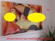 verkaufen 2 künstlerische erotische Bilder auf Leinwand gedruckt - Leipzig Südost