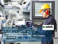 Ausbildung zum Land- und Baumaschinenmechatroniker – Start August 2025 (m/w/d) - Baumgarten