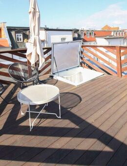 Citynah Wohnen! 2-Zimmer-Whg. und eigener Dachterrasse - voll möbliert! - Leipzig