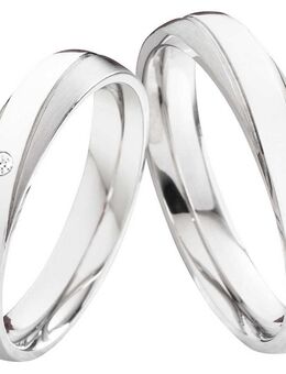 Partnerringe Edelstahl PE181 - Aholming