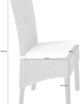 Home affaire Stuhl Stuhlparade, TOPSELLER! (Set, 2 St), 2 Stück inkl. Sitzkissen, in Handarbeit gefertigt