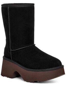 UGG CLASSIC SHORT NEW HEIGHTS Schlupfstiefel, Plateau Stiefel, Winterstiefel, Boots mit Innen-Reißverschluss