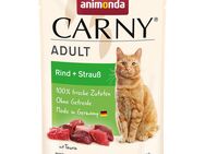 animonda Carny Pouch 12 x 85 g - Rind & Strauß