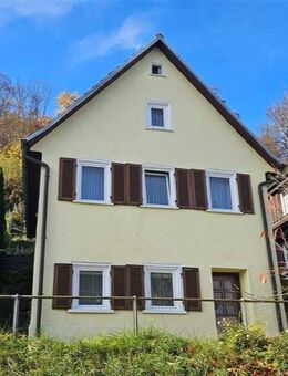 Kleines Haus im Flügel mit schönem Garten und Denkmalschutz - Heidenheim (Brenz)