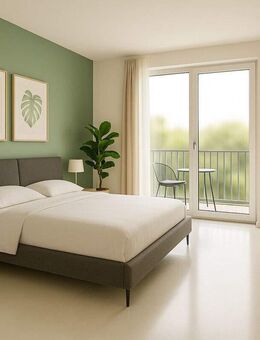 Eberswalde: ERSTBEZUG im LUXUS Neubau: 2-Zi-Erdgeschoss-Whg 23 m² MIT TERRASSE ab 2026 BEZUGSBEREIT - Eberswalde