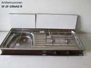 Seppelfricke Kochfeld 50mba 2-flammig (rechts) mit Spülbecken gebr. ca 100 x 42 cm (ähnlich Cramer) Typ 34cSP05 MIT TYPENSCHILD - Schotten Zentrum