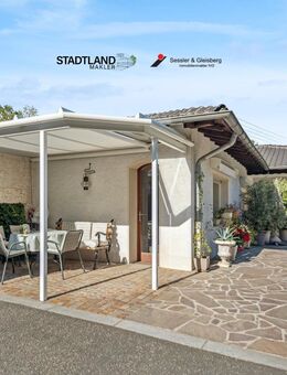 ???? Leben wie am Gardasee - barrierearmer Bungalow mit Parkgrundstück, Pool & Werkstatt! - Hennef (Sieg)