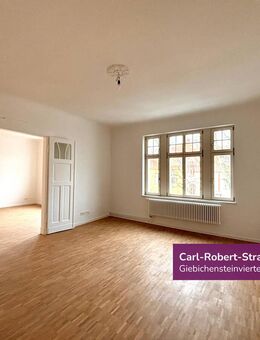 Modernisierte Altbauwohnung mit eigenem Garten und Balkon! - Halle (Saale)