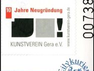 Citykurier: MiNr. 25, 02.07.2009, "10 Jahre Neugründung Kunstverein Gera", Satz, Bogennummer, postfrisch - Brandenburg (Havel)