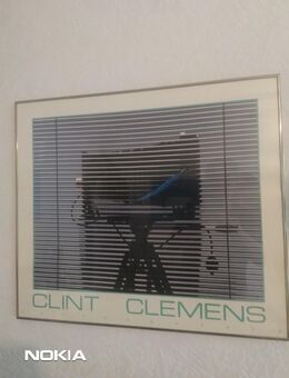 Rarität - Hochwertiger Kunstdruck - Clint Clemens 1980 - Unna