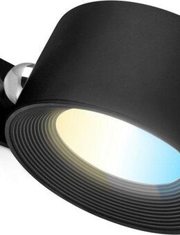 B.K.Licht LED Wandleuchte BKL1597 Magnetische Akku Wandlampe, 3-Stufen Dimmer, mit USB-C, CCT - über Fernbedienung, LED fest integriert, Tageslichtweiß, CCT-Funktion, 150Lm, 2W, 14h Leuchtdauer, 4,5 x 8 x 9,5 cm, Schwarz