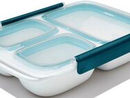 OXO Good Grips Lunchbox Prep and Go, Kunststoff, Silikon, (1-tlg), zweiteilig, 970 ml