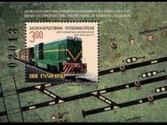 Bosnien-Herzegowina: MiNr. 546 Bl. "Diesellokomotiven", Block, pf - Brandenburg (Havel)