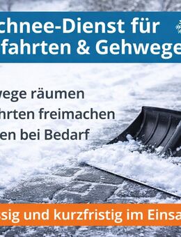 Schnee-Dienst für Gehweg & Einfahrten zuverlässig geräumt - Hamburg