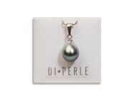 Adelia´s Perlenanhänger Damen Perlenschmuck 925 Silber Tahiti Perlen Anhänger, Damen Perlenschmuck