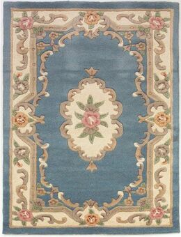FLAIR RUGS Wollteppich Aubusson, rechteckig, Höhe: 10 mm