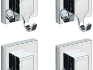 WENKO Wandhaken, (Set, 4-St), Befestigen ohne bohren