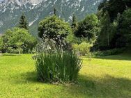 Ein besonderes Baugrundstück, um den Traum vom Eigenheim in den Alpen zu verwirklichen! - Mittenwald