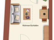 Vermiete ab sofort möbliertes Apartment mit Balkon - Köln