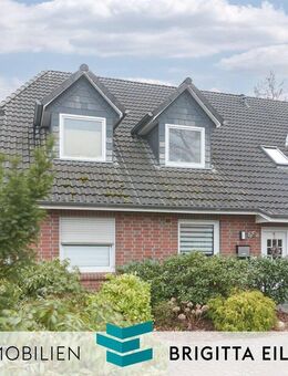 Achim-Baden: 3-Zi.-Maisonette-Wohnung mit Dachstudio, Loggia, Einbauküche und Stellplatz! - Achim