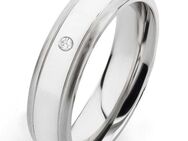 Damenring Edelstahl DE010 mit Stein - Aholming