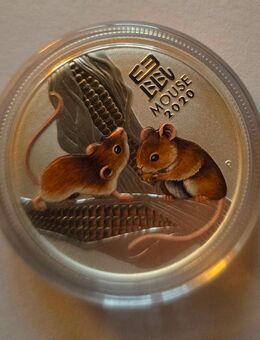 Lunar 3 - Maus - 1/2 Oz coloriert 2020 - Münster (Hessen)