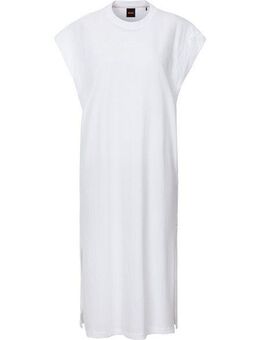 BOSS ORANGE Jerseykleid Edress Premium Damenmode mit Schlitzen, Logoschriftzug