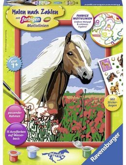 Ravensburger Malen nach Zahlen Haflinger, Made in Europe
