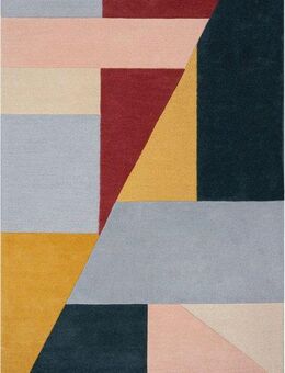 FLAIR RUGS Wollteppich Alwyn, rechteckig, Höhe: 10 mm, Wolle, Teppich, Wohnzimmer, Schlafzimmer, Esszimmer