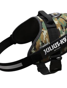 JULIUS-K9 IDC®-Powergeschirr, camouflage - Größe 2XL: Brustumfang 82 - 115 cm