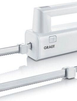 Graef Elektromesser EK 501, 150 W, mit 2 Messern, weiß