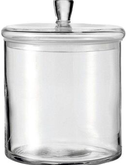 LEONARDO Vorratsglas TOP, Glas, Silikon, (1-tlg), handgefertigt, mit Deckel