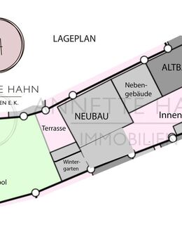 Tolle 2 Häuser: 1 x selbst bewohnen und 1 x vermieten! Plus Garten mit Pool. Toller Preis! - Frei-Laubersheim
