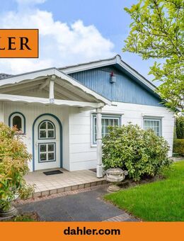 Charmanter Bungalow mit viel Potential und großem Gartenparadies: Wohnen im grünen Ellerbek - Ellerbek