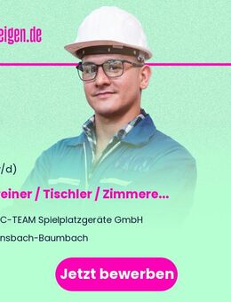 Schreiner / Tischler / Zimmerer (m/w/d) - Ransbach-Baumbach