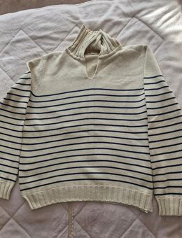 TCM Pullover beige gestreift 40/42 - Trebbin Zentrum