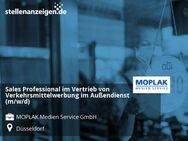 Sales Professional im Vertrieb von Verkehrsmittelwerbung im Außendienst (m/w/d) - Düsseldorf