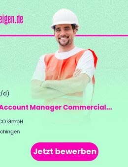 Key Account Manager Commercial / Commercial Area Manager - Ingenieur, Techniker (Versorgungs-, Elektro-, Gebäude-, Energie-, Heizungstechnik (m/w/d) - Karlsruhe