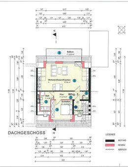 Dachgeschosswohnung im DReifamilienhaus - Münster