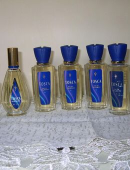 6 Flaschen TOSCA Eau de Cologne verschiedene siehe Text - Köln