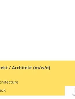 Innenarchitekt / Architekt (m/w/d) - Schermbeck