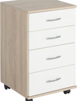 VOGL Möbelfabrik Rollcontainer Barrie, Bürocontainer, (1 St), verschiedene Ausführungen, mit Schubladen, Höhe 67 cm, Made in Germany