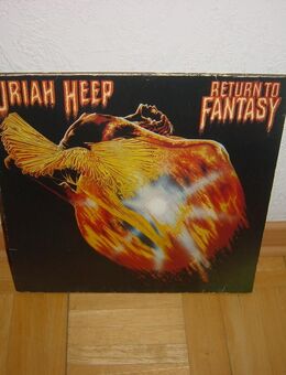 Uriah Heep Musiktitel Return to Fantasy Schallplatte original LP von 1975 Bronze - Stuttgart