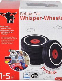 BIG Rutscherauto BIG Bobby Car Whisper Wheels, Passend für alle BIG Bobby Car Classic, Made in Germany